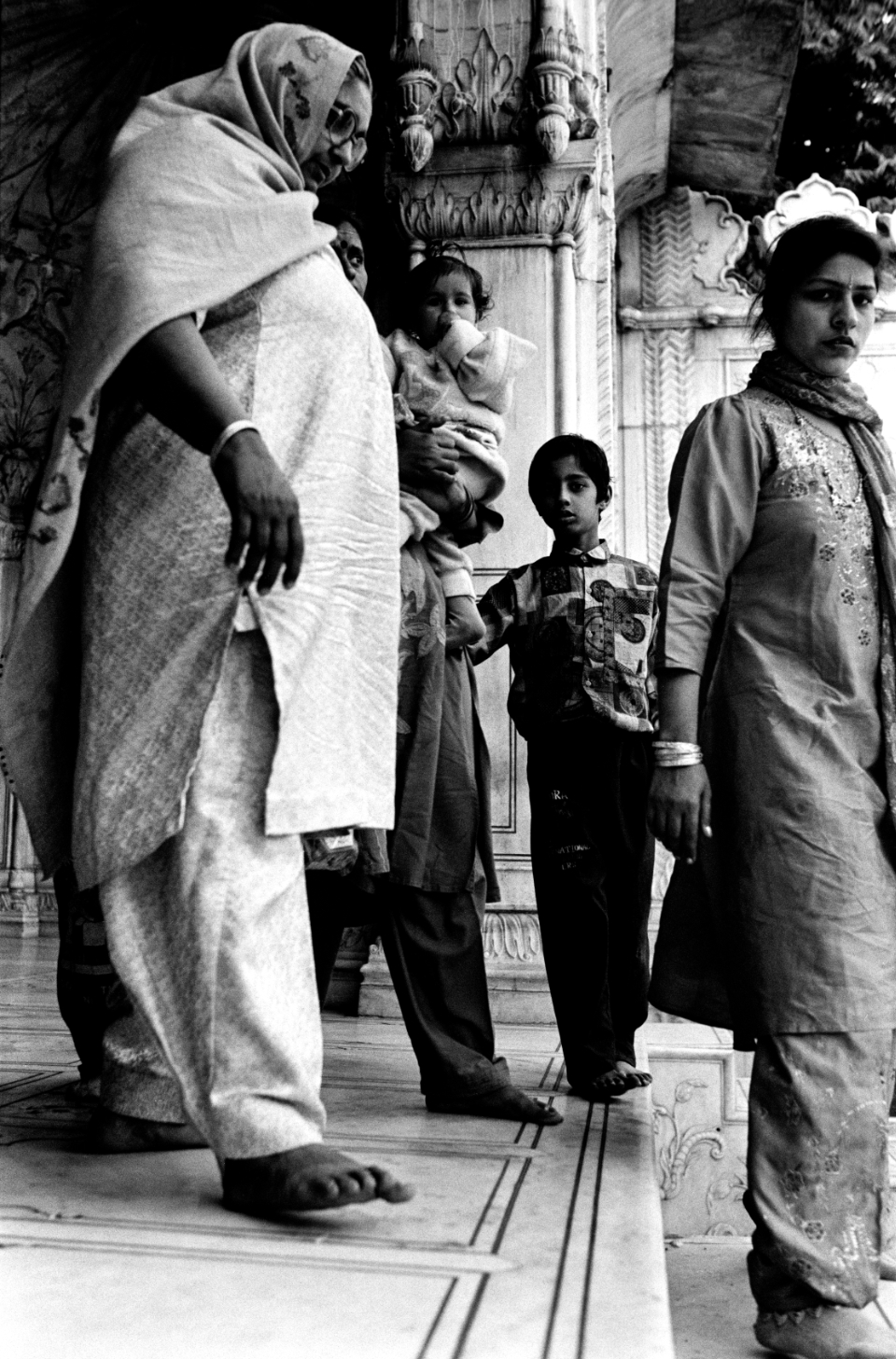 muslim family, New Delhi 1995
