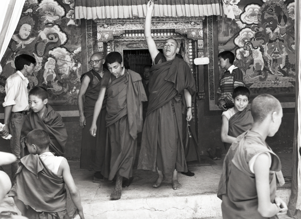 Buddhist monks, ladakh 1994