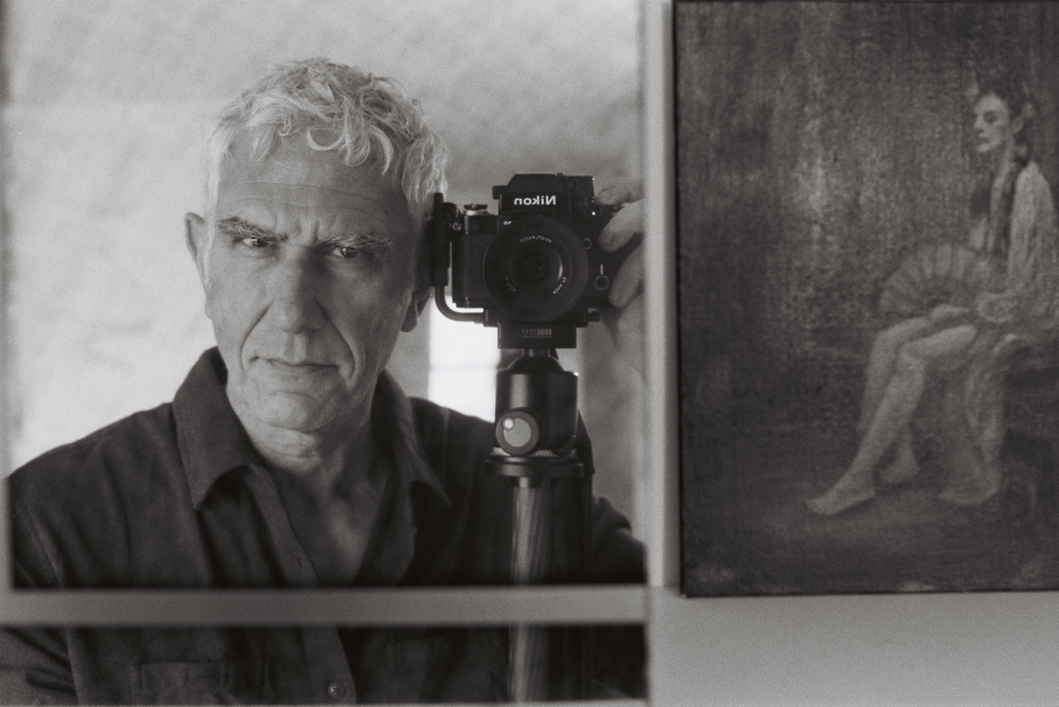 luigi cassinelli's self-portrait 2024 with Nikon F2AS