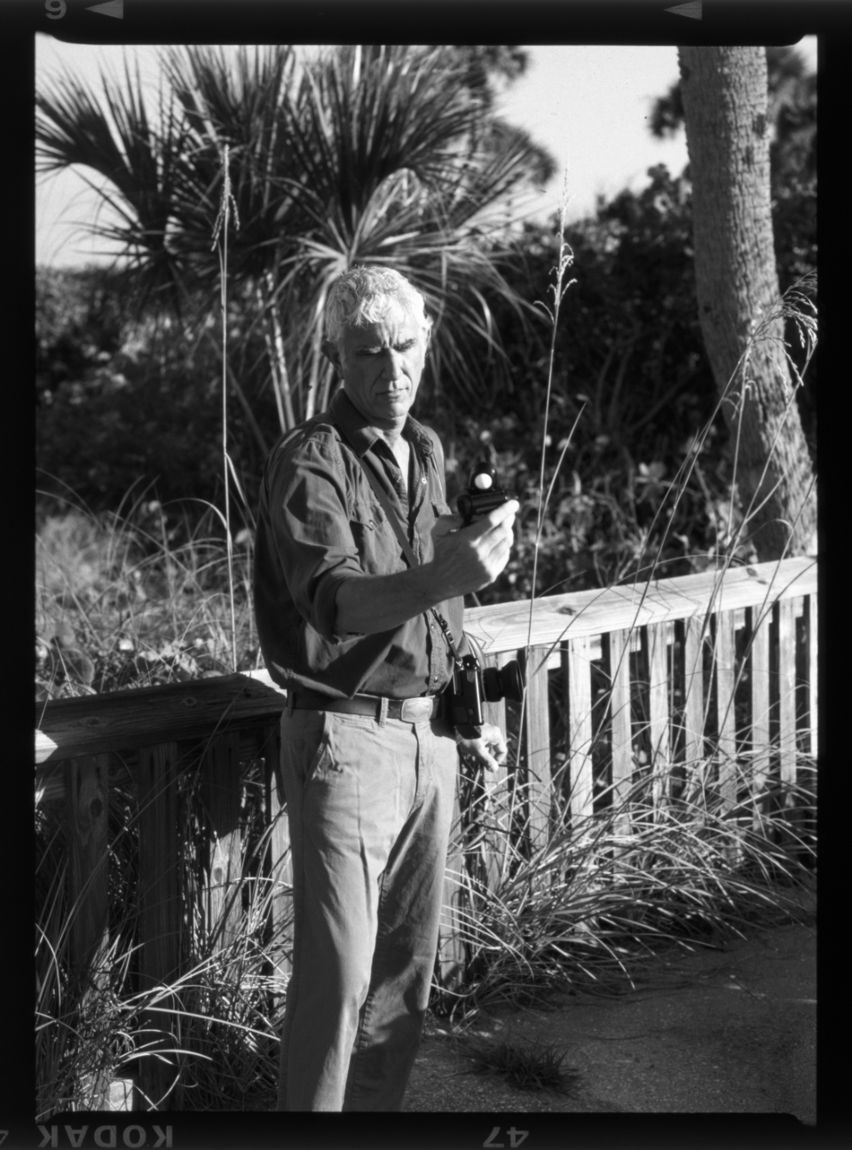 self-portraits shot in Venice Florida on kodak tx400 developed in Dr5 processing